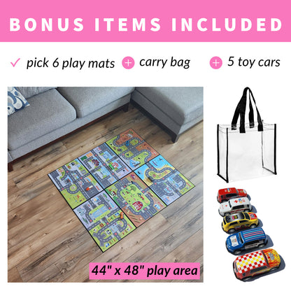 PlayRoads - Pick 6 Play Mats